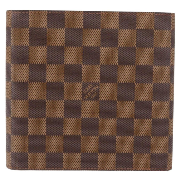 LOUIS VUITTON Damier Ebene CD case Pouch LV Auth 162005