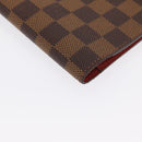 LOUIS VUITTON Damier Ebene CD case Pouch LV Auth 162005-7