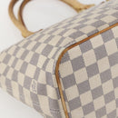LOUIS VUITTON Damier Azur Saleya PM Tote Bag N51186 LV Auth 162007-16