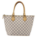 LOUIS VUITTON Damier Azur Saleya PM Tote Bag N51186 LV Auth 162007-13