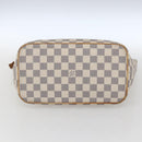LOUIS VUITTON Damier Azur Saleya PM Tote Bag N51186 LV Auth 162007-5