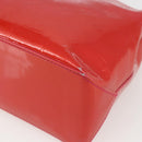 LOUIS VUITTON Monogram Vernis Wilshire Boulevard Bag Rose Pop M93643 Auth 162013-16