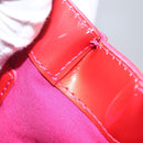 LOUIS VUITTON Monogram Vernis Wilshire Boulevard Bag Rose Pop M93643 Auth 162013-12