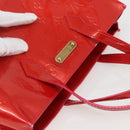 LOUIS VUITTON Monogram Vernis Wilshire Boulevard Bag Rose Pop M93643 Auth 162013-6