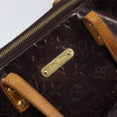 LOUIS VUITTON Monogram Vernis Bellevue GM Tote Bag Amarante M93589 Auth 162014-9