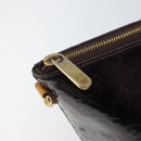 LOUIS VUITTON Monogram Vernis Bellevue GM Tote Bag Amarante M93589 Auth 162014-10