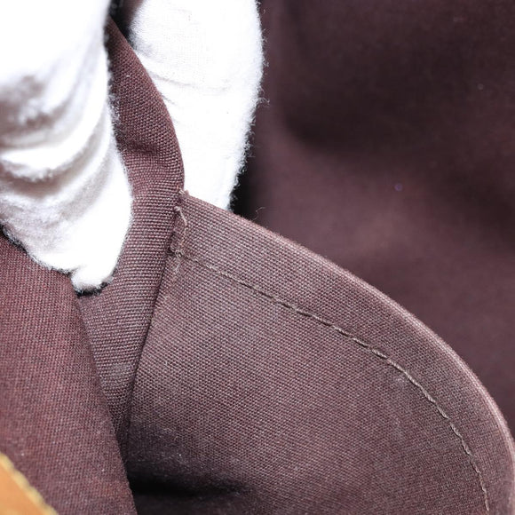 LOUIS VUITTON Monogram Vernis Bellevue GM Tote Bag Amarante M93589 Auth 162014