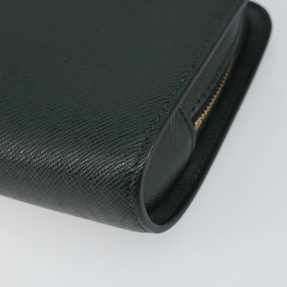 LOUIS VUITTON Taiga Baikal Clutch Bag Epicea M30184 LV Auth 162015