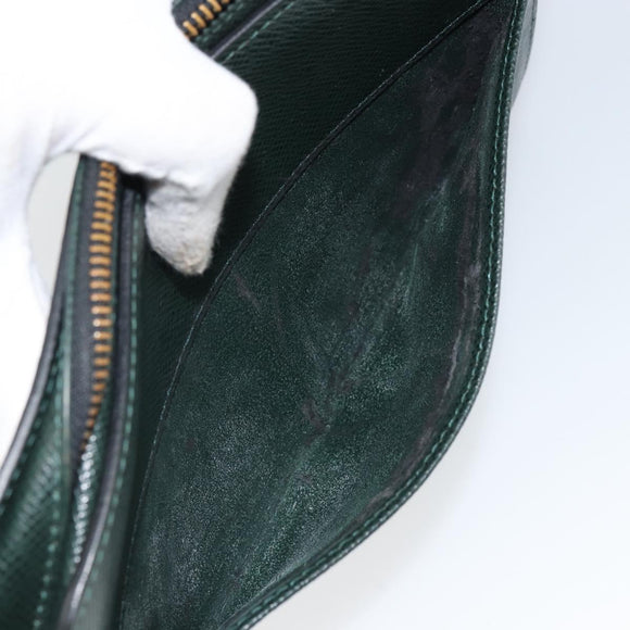 LOUIS VUITTON Taiga Baikal Clutch Bag Epicea M30184 LV Auth 162015