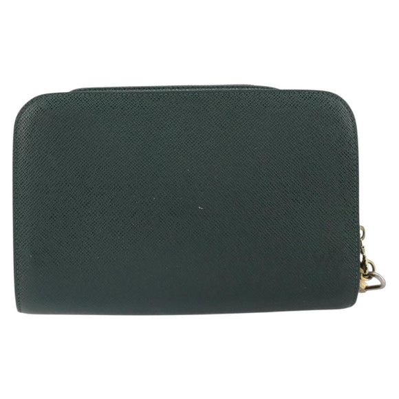 LOUIS VUITTON Taiga Baikal Clutch Bag Epicea M30184 LV Auth 162015