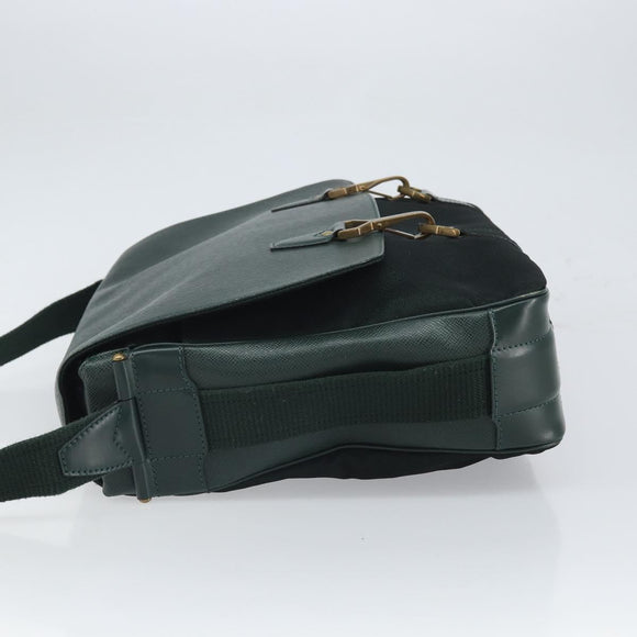 LOUIS VUITTON Taiga Leather Delsous Shoulder Bag Epicea M30164 LV Auth 162016