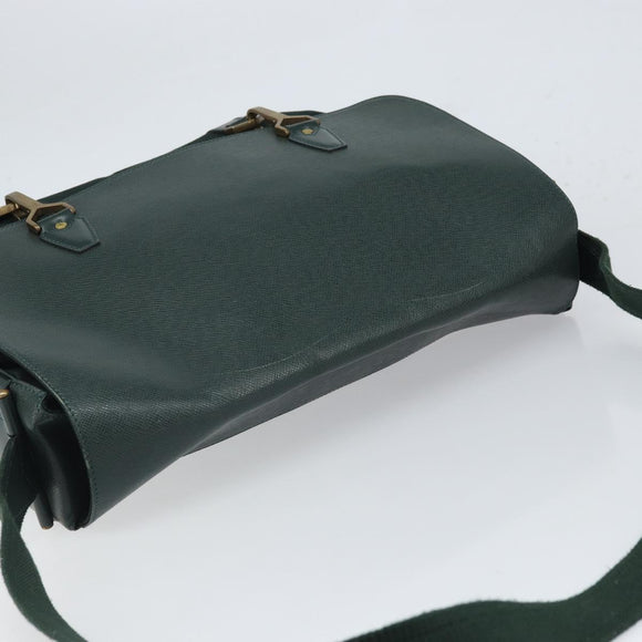 LOUIS VUITTON Taiga Leather Delsous Shoulder Bag Epicea M30164 LV Auth 162016