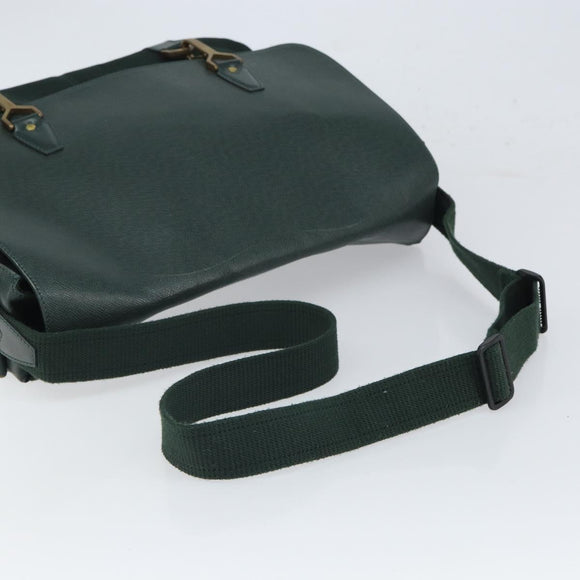 LOUIS VUITTON Taiga Leather Delsous Shoulder Bag Epicea M30164 LV Auth 162016