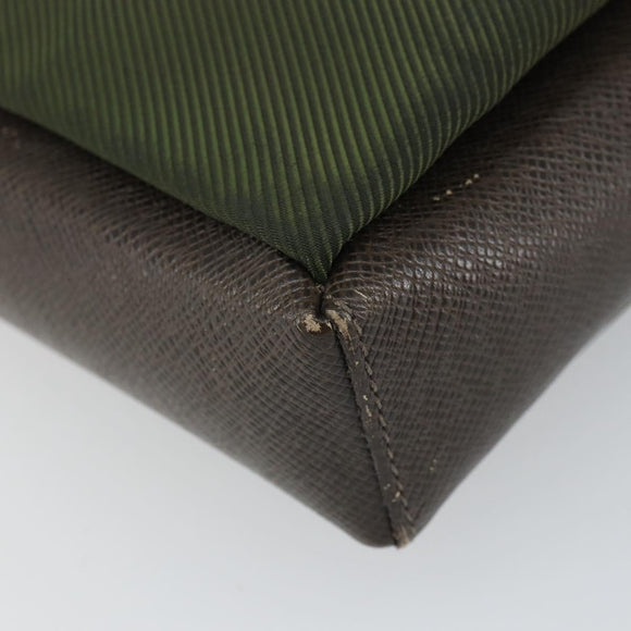 LOUIS VUITTON Taiga Sayan Shoulder Bag Epicea M30908 LV Auth 162017