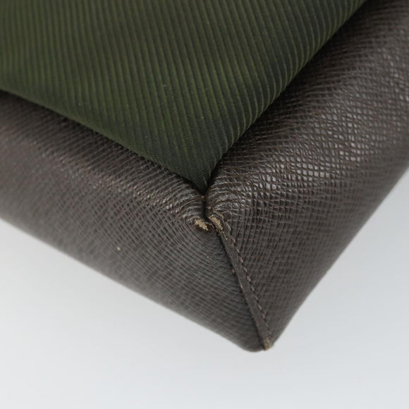 LOUIS VUITTON Taiga Sayan Shoulder Bag Epicea M30908 LV Auth 162017