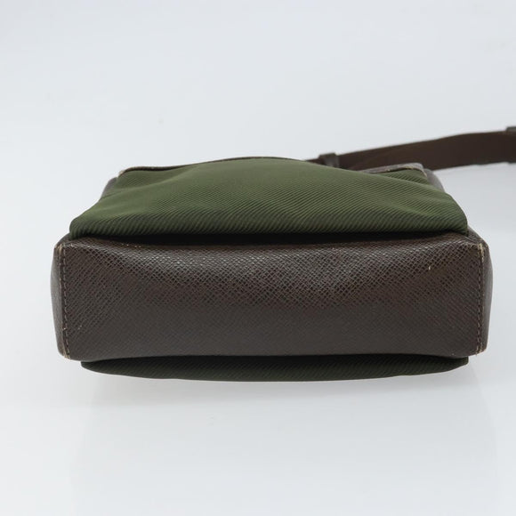 LOUIS VUITTON Taiga Sayan Shoulder Bag Epicea M30908 LV Auth 162017