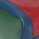 LOUIS VUITTON Epi Noe Shoulder Bag Tricolor Red Blue M44084 LV Auth 162018-9