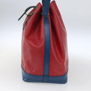 LOUIS VUITTON Epi Noe Shoulder Bag Tricolor Red Blue M44084 LV Auth 162018-4