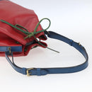LOUIS VUITTON Epi Noe Shoulder Bag Tricolor Red Blue M44084 LV Auth 162018-7