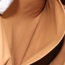 CELINE Macadam Canvas Clutch Bag PVC Leather Brown Gold Auth 162022-18