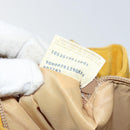 BOTTEGA VENETA Tote Bag Tote Bag Suede Yellow Silver Auth 162049-12