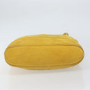 BOTTEGA VENETA Tote Bag Tote Bag Suede Yellow Silver Auth 162049-5