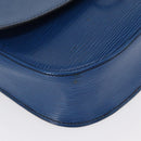 LOUIS VUITTON Epi Saint Cloud GM Shoulder Bag Toledo Blue M52195 LV Auth 162051-10