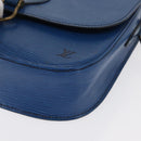 LOUIS VUITTON Epi Saint Cloud GM Shoulder Bag Toledo Blue M52195 LV Auth 162051-11