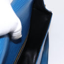 LOUIS VUITTON Epi Saint Cloud GM Shoulder Bag Toledo Blue M52195 LV Auth 162051-18
