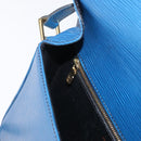 LOUIS VUITTON Epi Saint Cloud GM Shoulder Bag Toledo Blue M52195 LV Auth 162051-20