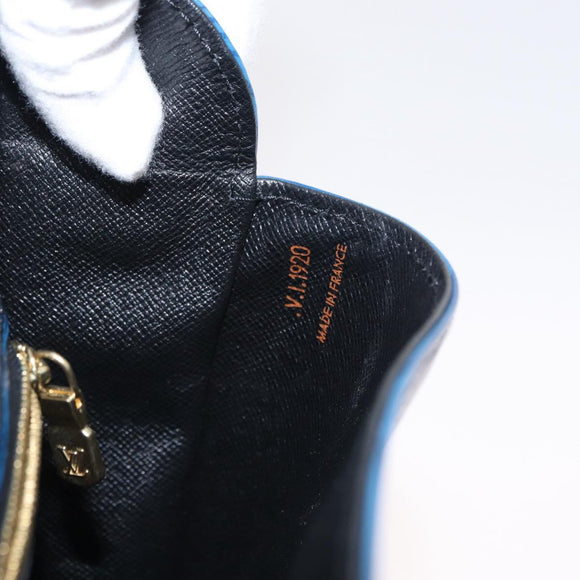 LOUIS VUITTON Epi Saint Cloud GM Shoulder Bag Toledo Blue M52195 LV Auth 162051