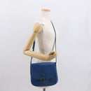 LOUIS VUITTON Epi Saint Cloud GM Shoulder Bag Toledo Blue M52195 LV Auth 162051-24