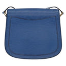 LOUIS VUITTON Epi Saint Cloud GM Shoulder Bag Toledo Blue M52195 LV Auth 162051-3