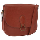 LOUIS VUITTON Epi Saint Cloud GM Shoulder Bag Brown M52193 LV Auth 162052-1