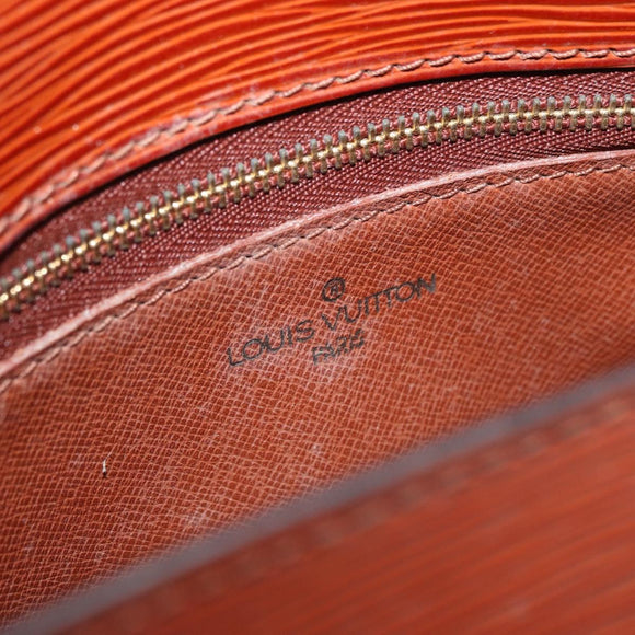 LOUIS VUITTON Epi Saint Cloud GM Shoulder Bag Brown M52193 LV Auth 162052