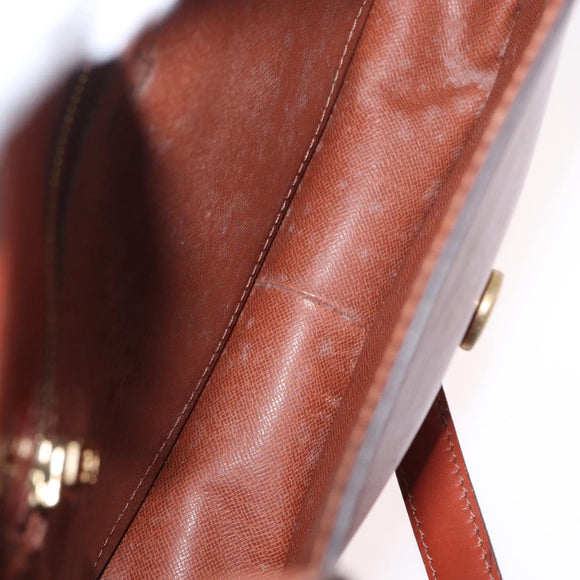 LOUIS VUITTON Epi Saint Cloud GM Shoulder Bag Brown M52193 LV Auth 162052