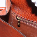 LOUIS VUITTON Epi Saint Cloud GM Shoulder Bag Brown M52193 LV Auth 162052-25