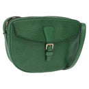 LOUIS VUITTON Epi Jeune Fille MM Shoulder Bag Green M52154 LV Auth 162053-1