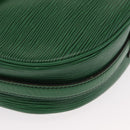 LOUIS VUITTON Epi Jeune Fille MM Shoulder Bag Green M52154 LV Auth 162053-14