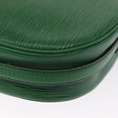 LOUIS VUITTON Epi Jeune Fille MM Shoulder Bag Green M52154 LV Auth 162053-16