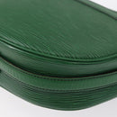 LOUIS VUITTON Epi Jeune Fille MM Shoulder Bag Green M52154 LV Auth 162053-17