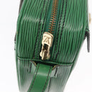 LOUIS VUITTON Epi Jeune Fille MM Shoulder Bag Green M52154 LV Auth 162053-9