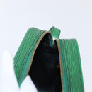 LOUIS VUITTON Epi Jeune Fille MM Shoulder Bag Green M52154 LV Auth 162053-21