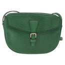 LOUIS VUITTON Epi Jeune Fille MM Shoulder Bag Green M52154 LV Auth 162053-13