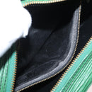 LOUIS VUITTON Epi Jeune Fille MM Shoulder Bag Green M52154 LV Auth 162053-11
