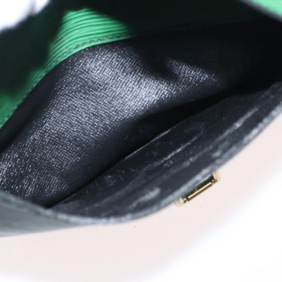 LOUIS VUITTON Epi Jeune Fille MM Shoulder Bag Green M52154 LV Auth 162053
