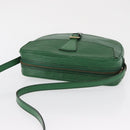 LOUIS VUITTON Epi Jeune Fille MM Shoulder Bag Green M52154 LV Auth 162053-6