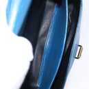 LOUIS VUITTON Epi Cartouchiere MM Shoulder Bag Blue M52245 LV Auth 162054-11
