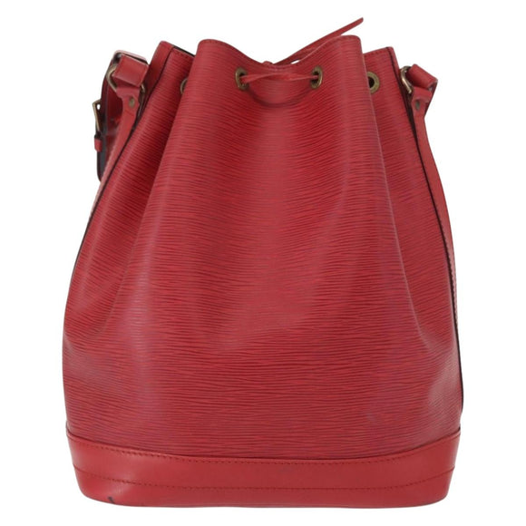 LOUIS VUITTON Epi Noe Shoulder Bag Red M44007 LV Auth 162058