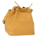 LOUIS VUITTON Epi Petit Noe Shoulder Bag Yellow M44109 LV Auth 162059-1